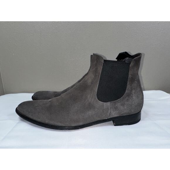 To Boot New York Men’s Size 12 Gray Suede Chelsea Pull On Ankle Boots main image 9